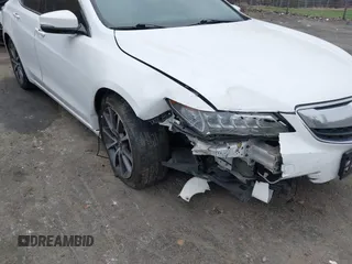 2017 Acura TLX V6 w/Technology Pkg with VIN 19UUB2F52HA001328, listed as a IAAI auction lot 41946365 with 143,698 mi miles. Bid and sale history available at carsss.com. Image 6.