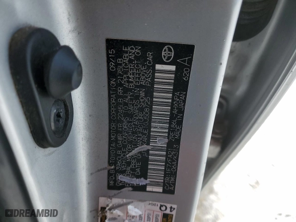 2016 Scion iM with VIN JTNKARJE1GJ508725, listed as a Copart auction lot 44032745 with 126,126 mi miles and Salvage Title. Bid and sale history available at carsss.com. Image 14.