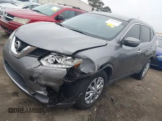 2015 Nissan Rogue SV with VIN KNMAT2MTXFP529743, listed as a IAAI auction lot 41883304 with 135,272 mi miles and . Bid and sale history available at DreamBid. Image 17.