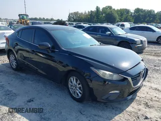 2014 Mazda 3 i Grand Touring with VIN JM1BM1W75E1124791, listed as a IAAI auction lot 40078110 with 168,419 mi miles and . Bid and sale history available at DreamBid. Image 1.