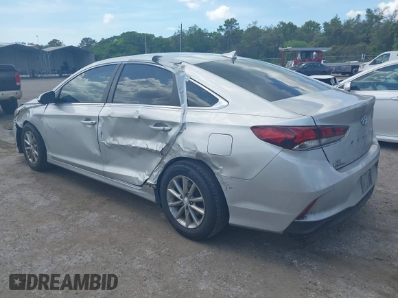 2019 Hyundai Sonata SE with VIN 5NPE24AF6KH746694, listed as a IAAI auction lot 41957791 with 80,851 mi miles and . Bid and sale history available at DreamBid. Image 3.