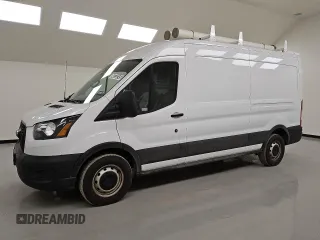 2023 Ford Transit Cargo with VIN 1FTBR1C88PKB03543, listed as a Copart auction lot 46538245 with 39,417 mi miles and Clean Title. Bid and sale history available at carsss.com. Image 1.