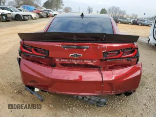 2018 Chevrolet Camaro ZL1 with VIN 1G1FJ1R60J0149068, listed as a Copart auction lot 44157975 with 60,385 mi miles and Salvage Title. Bid and sale history available at DreamBid. Image 6.