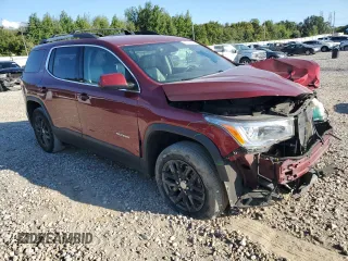 2019 GMC Acadia SLT with VIN 1GKKNMLS9KZ130523, listed as a Copart auction lot 73291574 with 128,553 mi miles and Salvage Title. Bid and sale history available at carsss.com. Image 4.