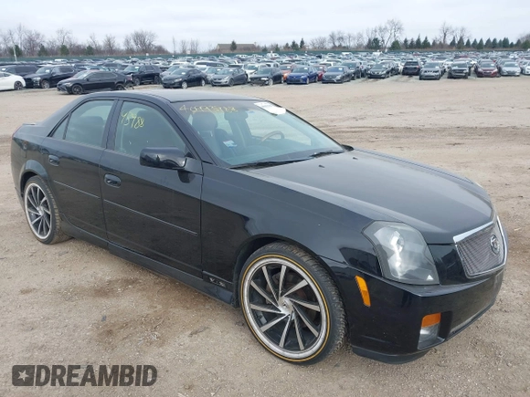 2005 Cadillac CTS with VIN 1G6DP567950108335, listed as a IAAI auction lot 40993988 with 75,648 mi miles. Bid and sale history available at carsss.com. Image 1.