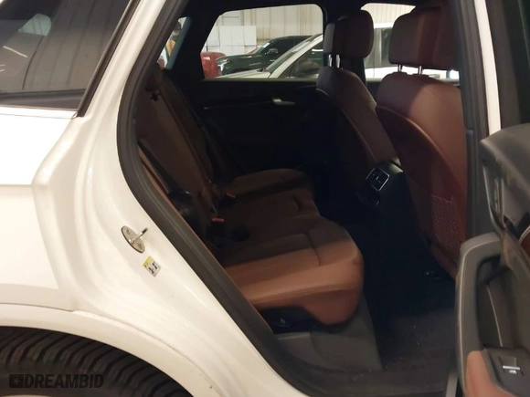 2019 Audi Q5 Premium Plus with VIN WA1BNAFY1K2123370, listed as a IAAI auction lot 41691786 with 56,801 mi miles. Bid and sale history available at carsss.com. Image 8.