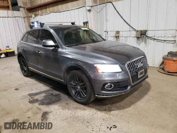 2015 Audi Q5 Premium Plus with VIN WA1LFAFP2FA074636, listed as a Copart auction lot 60327565 with 132,084 mi miles and Salvage title. Bid and sale history available at DreamBid. Image 4.