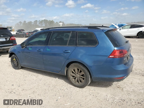 2017 Volkswagen Golf SportWagen S with VIN 3VWA17AU4HM502818, listed as a Copart auction lot 48975945 with 85,811 mi miles and Salvage Title. Bid and sale history available at carsss.com. Image 2.