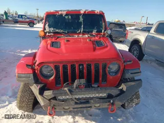 2020 Jeep Gladiator Rubicon with VIN 1C6JJTBG0LL138631, listed as a Copart auction lot 46883035 with 58,067 mi miles and Salvage Title. Bid and sale history available at carsss.com. Image 5.