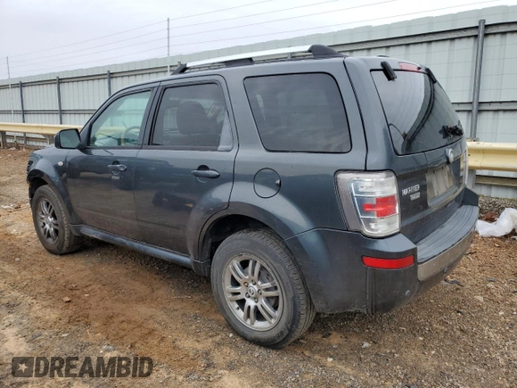 2009 Mercury Mariner Premier with VIN 4M2CU97G99KJ00375, listed as a Copart auction lot 80552374 with 160,939 mi miles and Salvage Title. Bid and sale history available at carsss.com. Image 2.