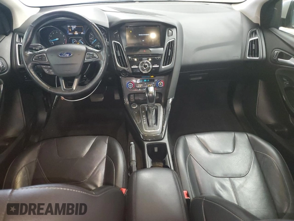 2017 Ford Focus Titanium with VIN 1FADP3J25HL213184, listed as a Copart auction lot 61653155 with 120,883 mi miles and Clean title. Bid and sale history available at DreamBid. Image 8.