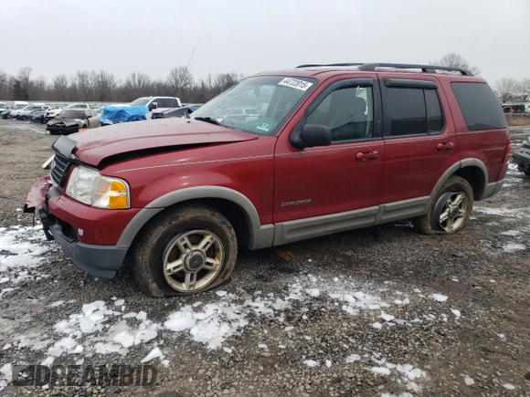 2002 Ford Explorer XLT with VIN 1FMDU73W12ZB33357, listed as a Copart auction lot 44722015 with Not provided miles and Salvage title. Bid and sale history available at DreamBid. Image 1.