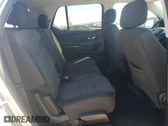 2021 Chevrolet Traverse LS with VIN 1GNERFKW8MJ193604, listed as a Copart auction lot 77136114 with 61,366 mi miles and Salvage Title. Bid and sale history available at carsss.com. Image 10.