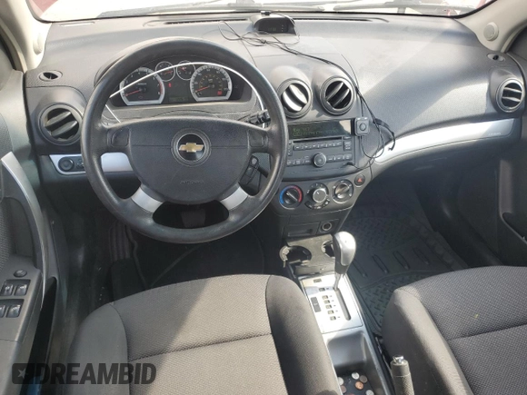 2010 Chevrolet Aveo 1LT with VIN KL1TD5DE2AB072903, listed as a Copart auction lot 55847315 with 122,618 mi miles and Clean Title. Bid and sale history available at DreamBid. Image 8.