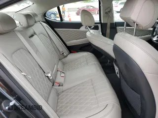 2019 Genesis G70 Advanced with VIN KMTG44LA0KU029896, listed as a Copart auction lot 57032914 with 92,663 mi miles and Salvage Title. Bid and sale history available at DreamBid. Image 10.