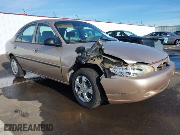 1999 Ford Escort LX with VIN 1FAFP10PXXW136402, listed as a IAAI auction lot 41375841 with 151,699 mi miles and . Bid and sale history available at DreamBid. Image 1.