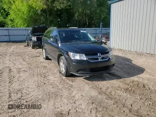 2017 Dodge Journey SE with VIN 3C4PDCAB3HT602524, listed as a Copart auction lot 52006205 with 161,342 mi miles and Salvage Title. Bid and sale history available at DreamBid. Image 12.