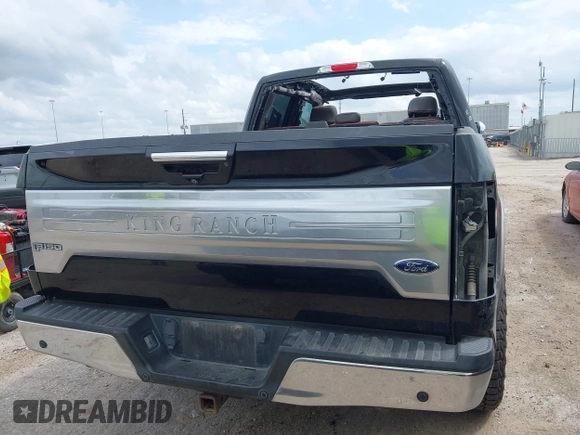 2018 Ford F-150 XL with VIN 1FTFW1E57JFC00021, listed as a IAAI auction lot 42113808 with 94,626 mi miles and . Bid and sale history available at DreamBid. Image 17.