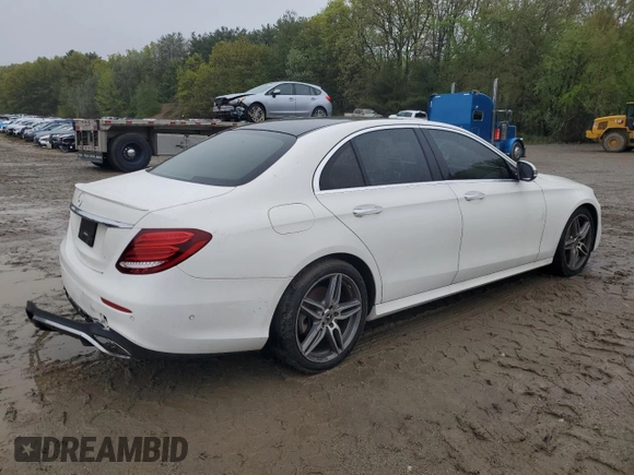 2019 Mercedes-Benz E 300 with VIN WDDZF4KB2KA600498, listed as a Copart auction lot 55762695 with 96,796 mi miles and Clean Title. Bid and sale history available at DreamBid. Image 3.