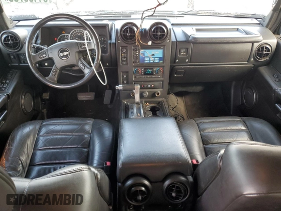 2006 Hummer H2 with VIN 5GRGN23U36H102573, listed as a Copart auction lot 54408705 with 73,660 mi miles and Salvage Title. Bid and sale history available at carsss.com. Image 8.