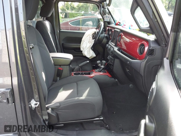 2021 Jeep Wrangler Unlimited Willys с VIN 1C4HJXDG2MW646904, выставлен на аукционе IAAI как лот 42267506 с пробегом 55 530 миль миль и . История ставок и продаж доступна на DreamBid. Изображение 5.