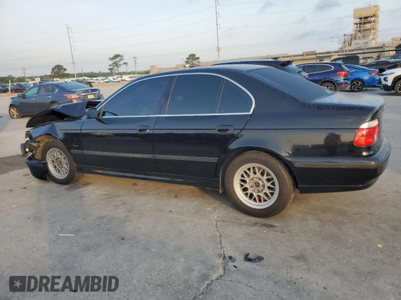 2000 BMW 5 Series 528i z VIN WBADM6340YGU20588, wystawiony jako Copart lot #53842375 z przebiegiem Nie podano mil oraz Szkoda całkowita • Salvage title. Historia ofert i sprzedaży dostępna na DreamBid. Obrazek 2.