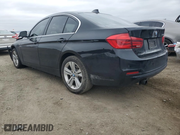 2017 BMW 3 Series 330i z VIN WBA8B9G5XHNU51693, wystawiony jako Copart lot #55161135 z przebiegiem 99 349 mil mil oraz Szkoda całkowita • Salvage title. Historia ofert i sprzedaży dostępna na DreamBid. Obrazek 2.
