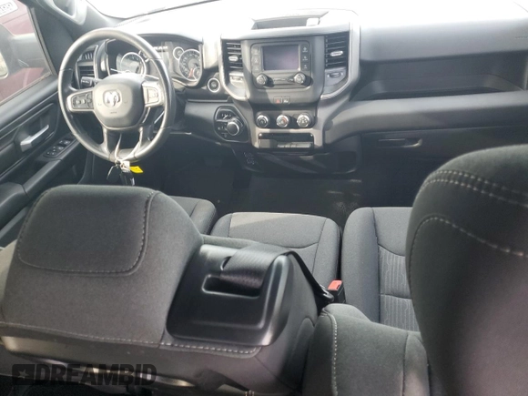 2023 Ram 1500 Tradesman with VIN 1C6RRFCG6PN600616, listed as a Copart auction lot 75331334 with Not provided miles and Salvage title. Bid and sale history available at DreamBid. Image 8.