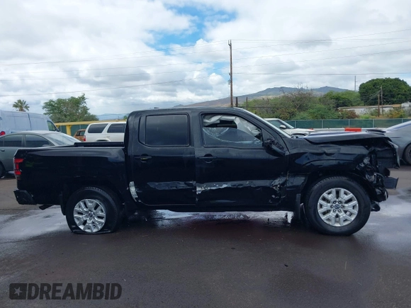 2022 Nissan Frontier SV with VIN 1N6ED1EJ3NN666021, listed as a IAAI auction lot 42025666 with 23,615 mi miles and . Bid and sale history available at DreamBid. Image 13.