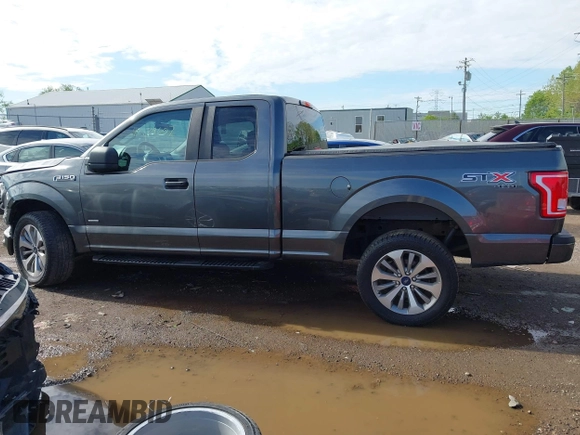 2017 Ford F-150 XL with VIN 1FTEX1EP3HFC18908, listed as a IAAI auction lot 42129607 with 113,652 mi miles and . Bid and sale history available at carsss.com. Image 14.