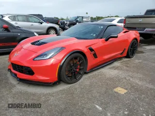 2017 Chevrolet Corvette Grand Sport 2LT with VIN 1G1YX2D77H5111816, listed as a Copart auction lot 74997504 with 19,891 mi miles and Non Repairable. Bid and sale history available at carsss.com. Image 1.