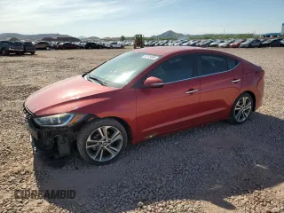 2017 Hyundai Elantra SE z VIN 5NPD84LF4HH034510, wystawiony jako Copart lot #58749695 z przebiegiem 65 244 mil mil oraz Szkoda całkowita • Salvage title. Historia ofert i sprzedaży dostępna na DreamBid. Obrazek 1.
