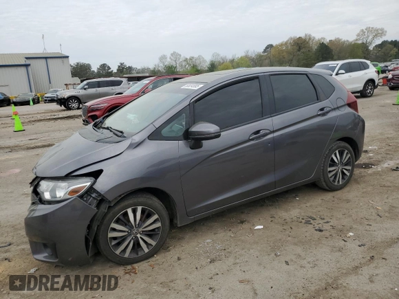 2017 Honda Fit EX with VIN 3HGGK5H72HM708462, listed as a Copart auction lot 50834995 with 123,343 mi miles and Salvage Title. Bid and sale history available at carsss.com. Image 1.