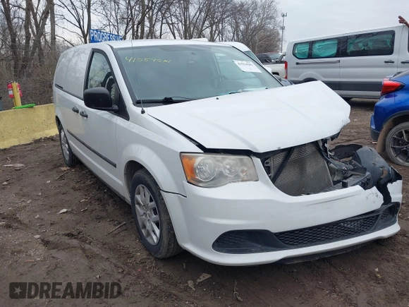 2014 Ram Cargo Van Tradesman with VIN 2C4JRGAG3ER379961, listed as a IAAI auction lot 41554581 with 186,198 mi miles. Bid and sale history available at carsss.com. Image 1.