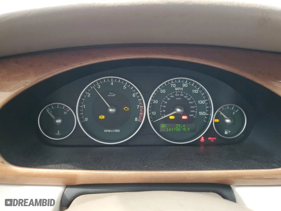 2002 Jaguar X-Type with VIN SAJEA51C62WC50078, listed as a Copart auction lot 78474784 with 144,780 mi miles and Salvage Title. Bid and sale history available at carsss.com. Image 9.