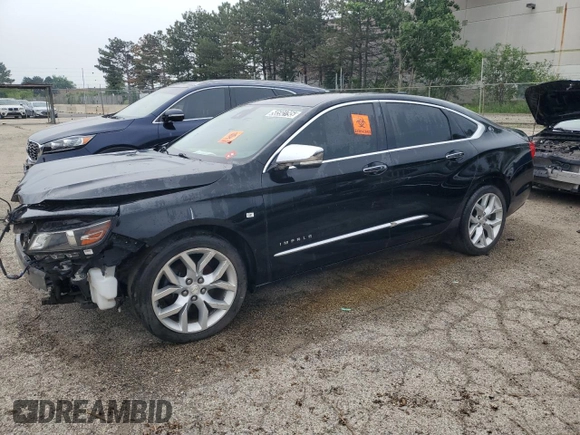 2016 Chevrolet Impala LTZ with VIN 2G1145S31G9143447, listed as a Copart auction lot 58592795 with 120,612 mi miles and Clean title. Bid and sale history available at DreamBid. Image 1.