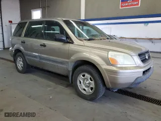 2004 Honda Pilot LX with VIN 2HKYF18164H560909, listed as a Copart auction lot 53088025 with 253,699 mi miles and Clean Title. Bid and sale history available at carsss.com. Image 4.