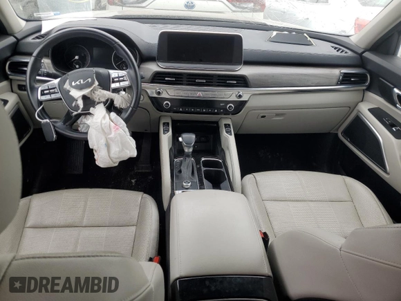 2022 Kia Telluride EX with VIN 5XYP34HC4NG239743, listed as a Copart auction lot 56178205 with Not provided miles and Salvage title. Bid and sale history available at DreamBid. Image 8.
