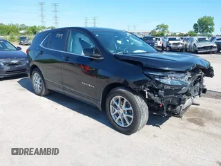 2022 Chevrolet Equinox LT z VIN 2GNAXKEVXN6102976, wystawiony jako IAAI lot #42325919 z przebiegiem 30 870 mil mil oraz . Historia ofert i sprzedaży dostępna na DreamBid. Obrazek 1.