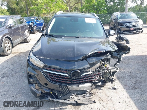 2023 Buick Encore GX Select with VIN KL4MMDSL1PB124551, listed as a IAAI auction lot 42362364 with 16,867 mi miles and . Bid and sale history available at DreamBid. Image 6.