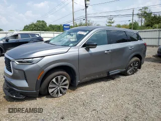 2022 Infiniti QX60 Pure with VIN 5N1DL1ES5NC338231, listed as a Copart auction lot 60042735 with 37,945 mi miles and Salvage title. Bid and sale history available at DreamBid. Image 1.