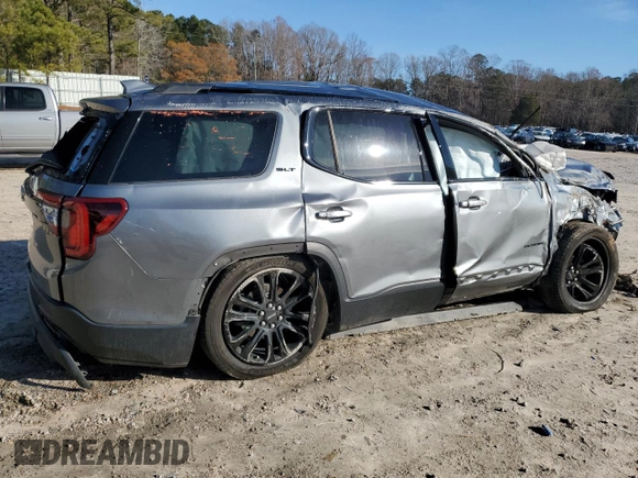 2022 GMC Acadia SLT with VIN 1GKKNMLS4NZ113326, listed as a Copart auction lot 84446524 with Not provided miles and Salvage title. Bid and sale history available at DreamBid. Image 3.