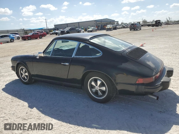1975 Porsche 911 with VIN 9115202267, listed as a Copart auction lot 75863884 with 61,298 mi miles and Salvage title. Bid and sale history available at DreamBid. Image 2.
