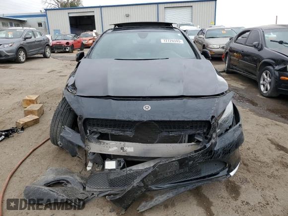 2018 Mercedes-Benz CLA 250 with VIN WDDSJ4EB6JN573633, listed as a Copart auction lot 72726593 with 43,716 mi miles and . Bid and sale history available at DreamBid. Image 5.