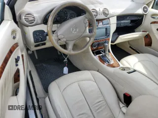 2009 Mercedes-Benz CLK-Class 3.5L with VIN WDBTJ56H79F268685, listed as a Copart auction lot 78063114 with 118,957 mi miles and Salvage Title. Bid and sale history available at carsss.com. Image 8.