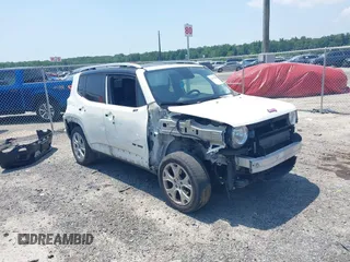 2016 Jeep Renegade Limited with VIN ZACCJBDT0GPD17517, listed as a IAAI auction lot 42563486 with 134,693 mi miles and . Bid and sale history available at DreamBid. Image 1.