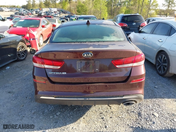 2020 Kia Optima LX with VIN 5XXGT4L34LG424383, listed as a IAAI auction lot 41984135 with 81,199 mi miles. Bid and sale history available at carsss.com. Image 15.