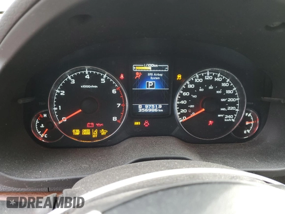 2014 Subaru Outback with VIN 4S4BRGNC0E3219827, listed as a Copart auction lot 47068425 with 356,986 mi miles and Salvage title. Bid and sale history available at DreamBid. Image 9.