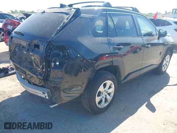 2020 Toyota RAV4 LE with VIN 2T3H1RFV6LW087846, listed as a IAAI auction lot 41957562 with 121,467 mi miles and . Bid and sale history available at DreamBid. Image 4.