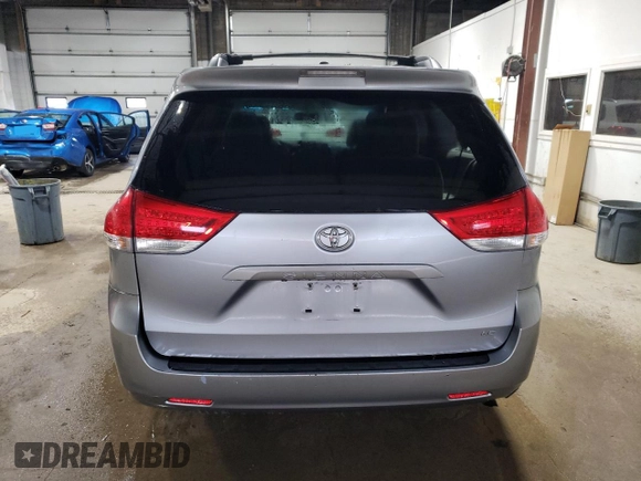 2012 Toyota Sienna LE AAS with VIN 5TDKK3DC6CS189506, listed as a Copart auction lot 53394125 with 221,955 mi miles and Non Repairable. Bid and sale history available at carsss.com. Image 6.
